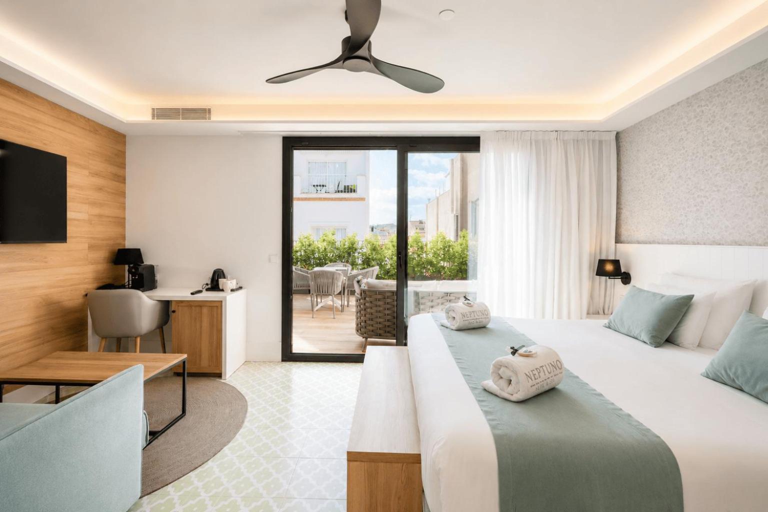 Deluxe Suite mit Whirlpool im Freien